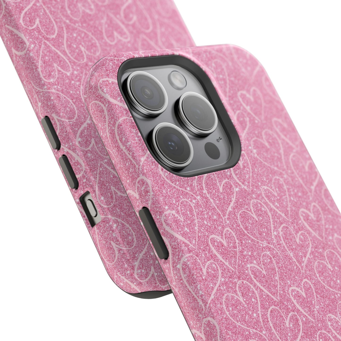 Shimmering Hearts MagSafe iPhone Case - BOGO Cases