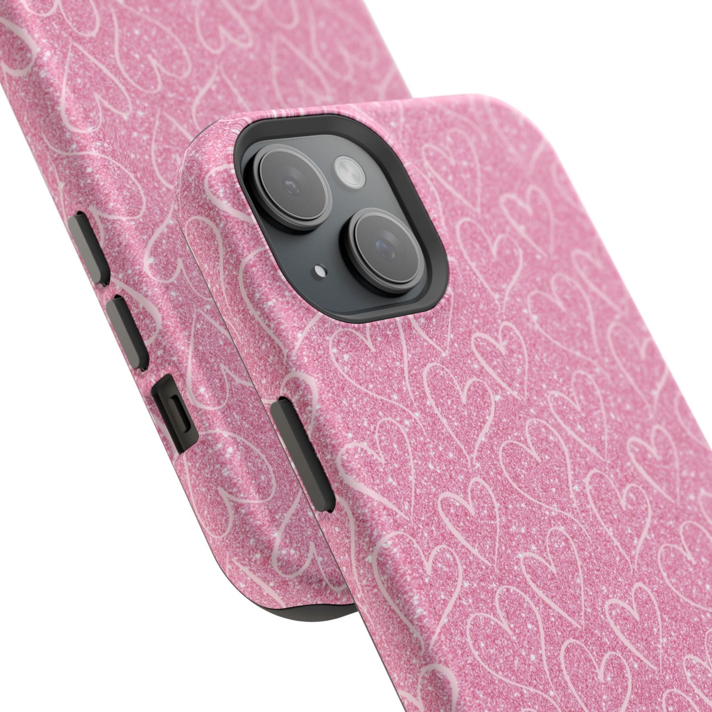Shimmering Hearts MagSafe iPhone Case - BOGO Cases