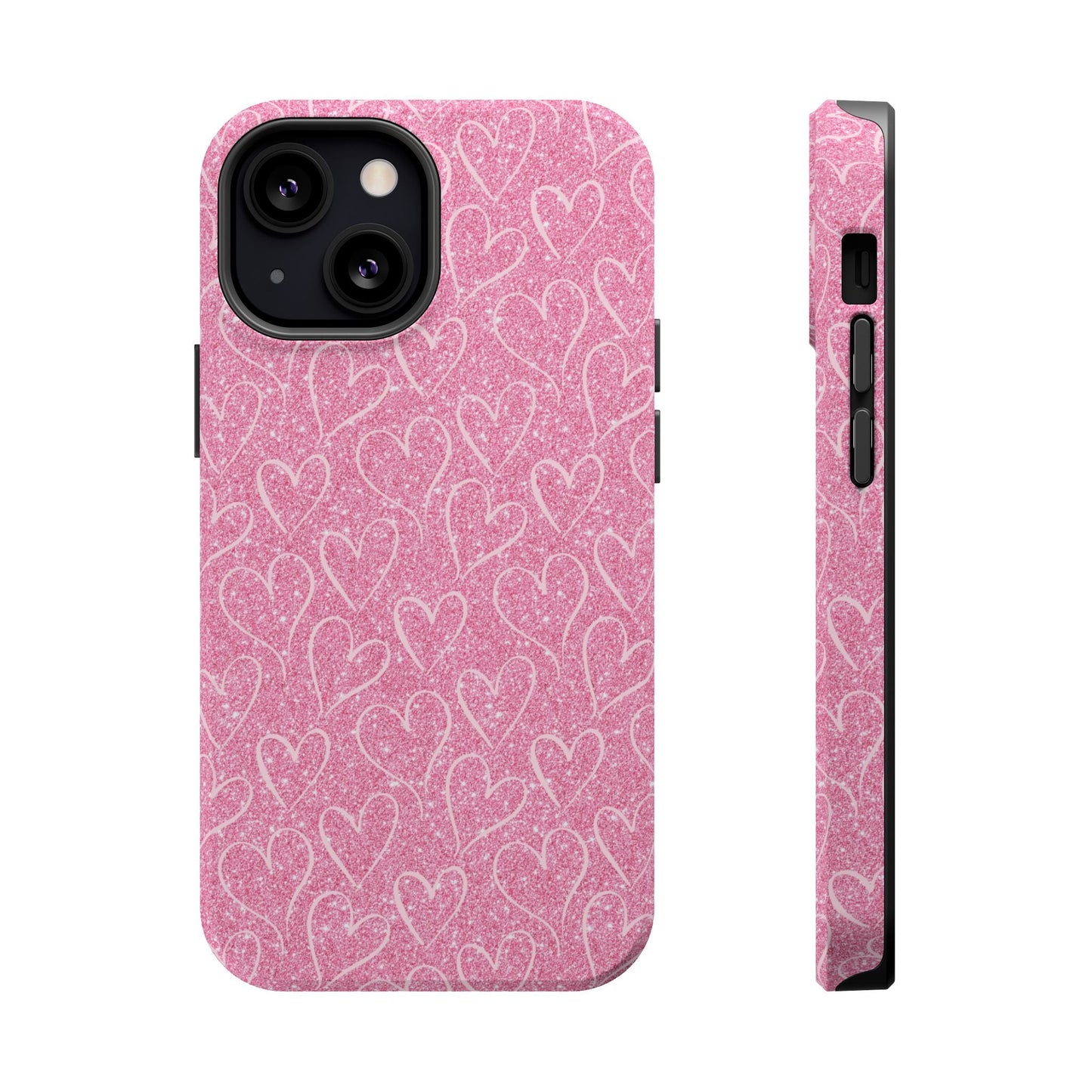 Shimmering Hearts MagSafe iPhone Case - BOGO Cases