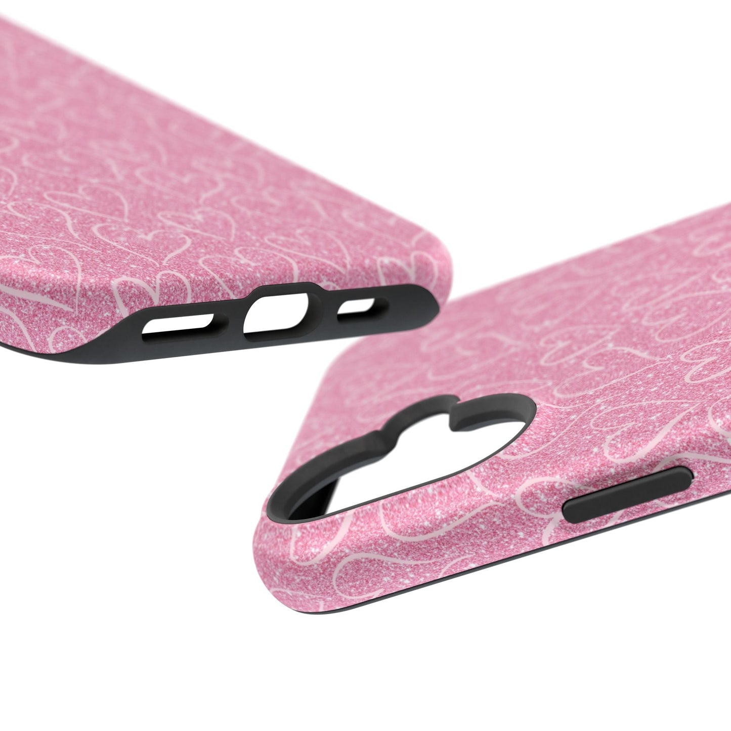 Shimmering Hearts MagSafe iPhone Case - BOGO Cases