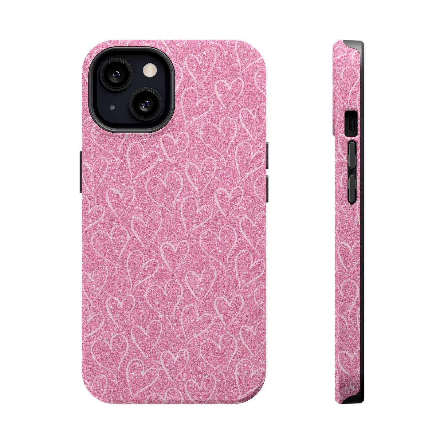 Shimmering Hearts MagSafe iPhone Case - BOGO Cases