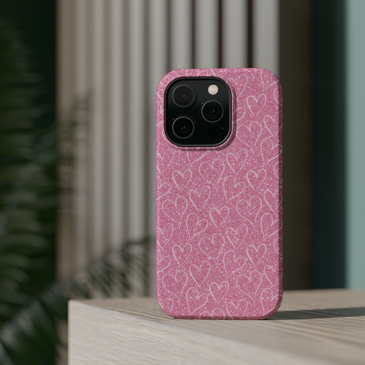 Shimmering Hearts MagSafe iPhone Case - BOGO Cases