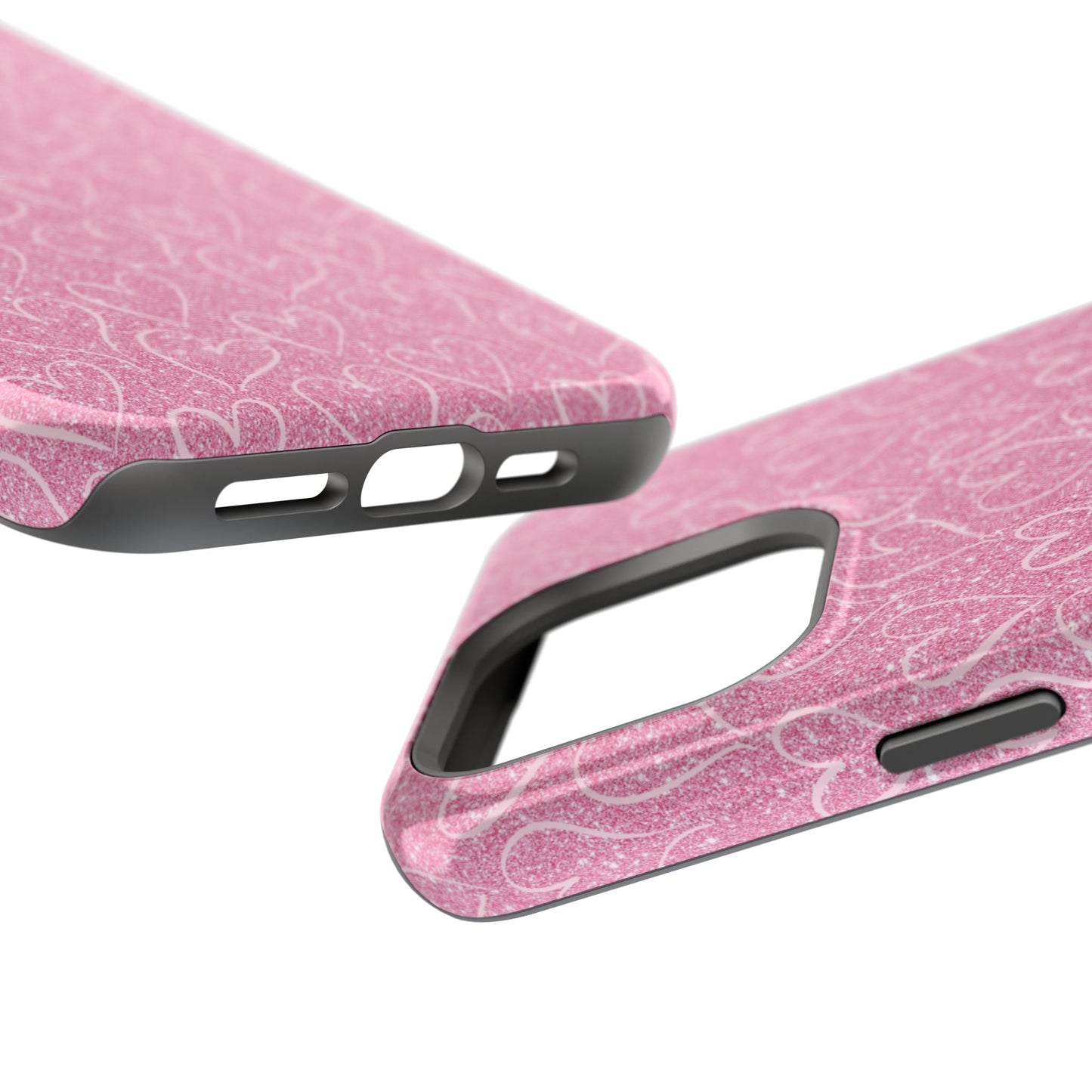Shimmering Hearts MagSafe iPhone Case - BOGO Cases