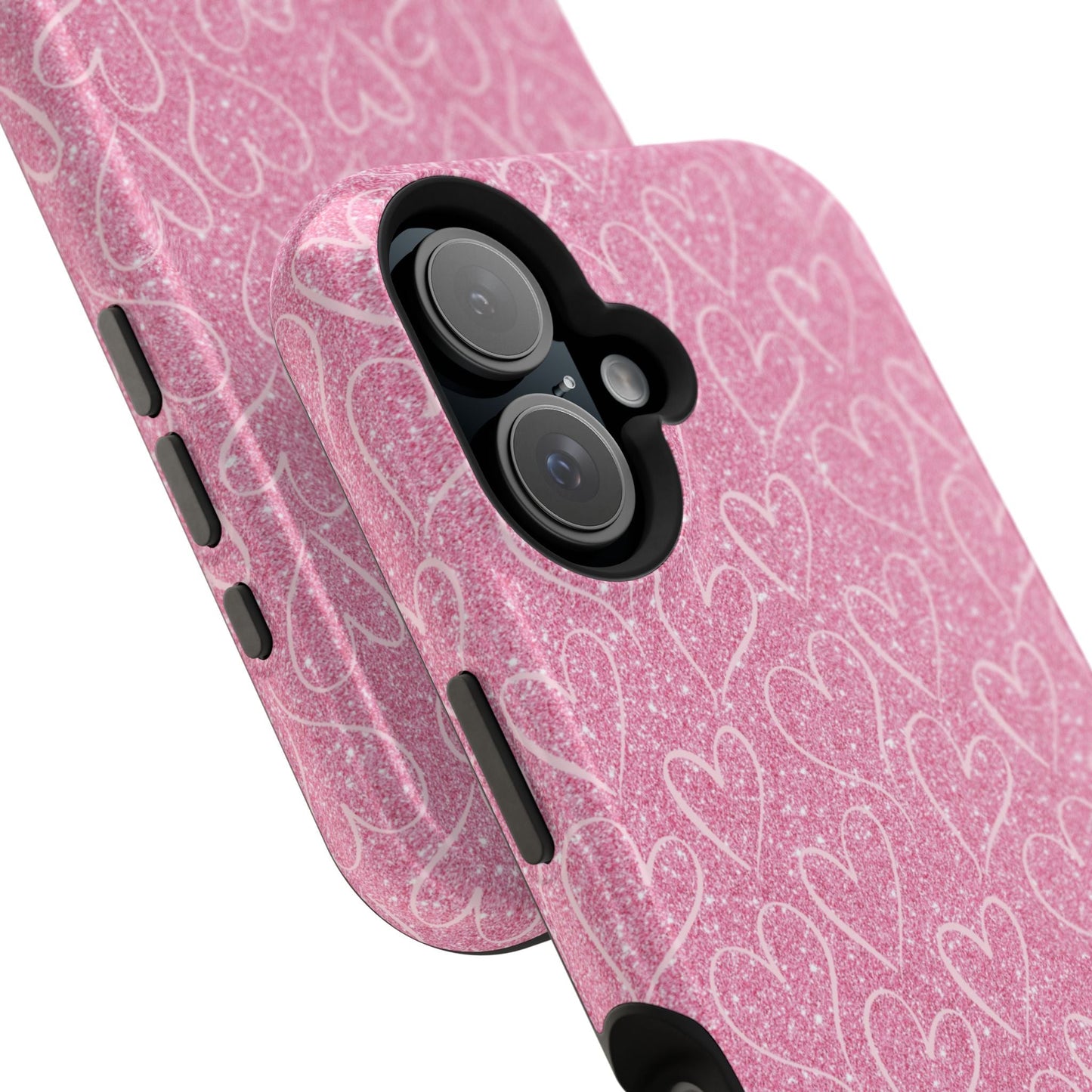 Shimmering Hearts MagSafe iPhone Case - BOGO Cases