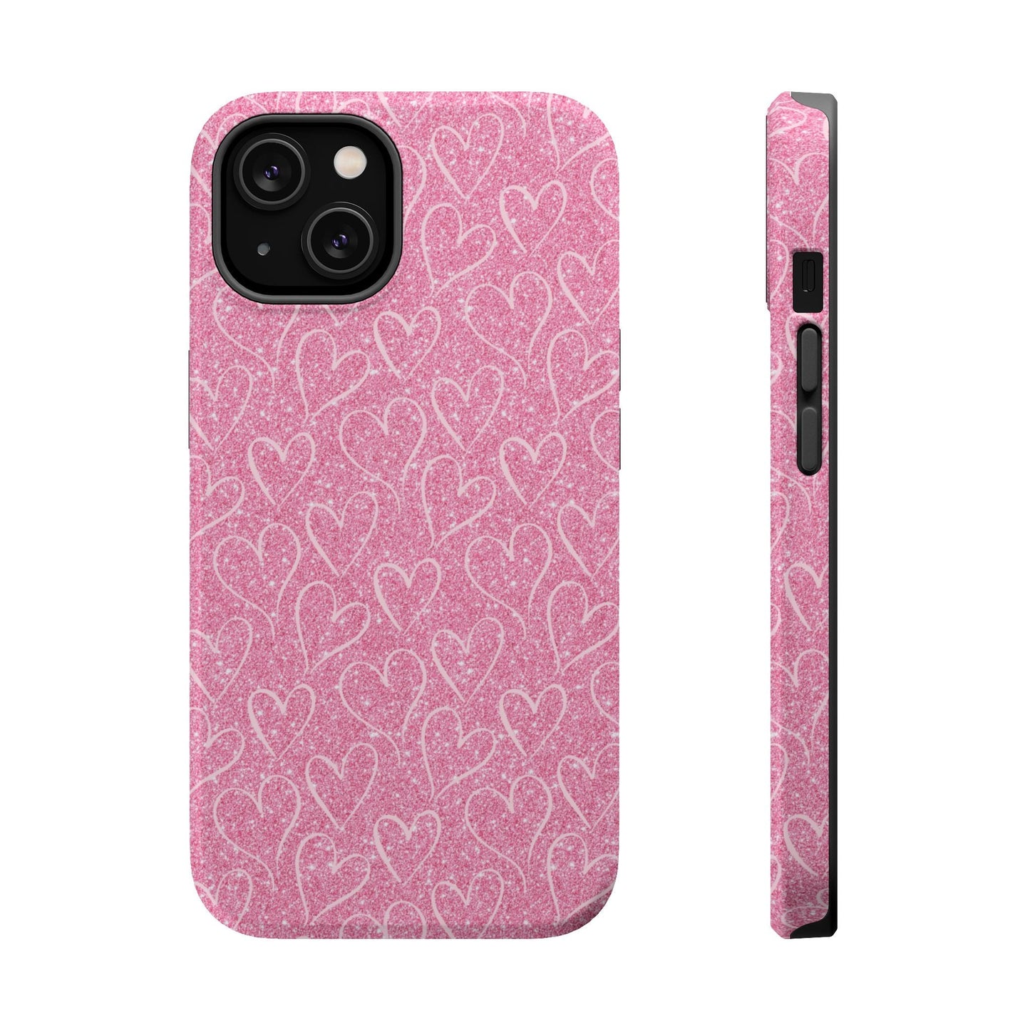 Shimmering Hearts MagSafe iPhone Case - BOGO Cases