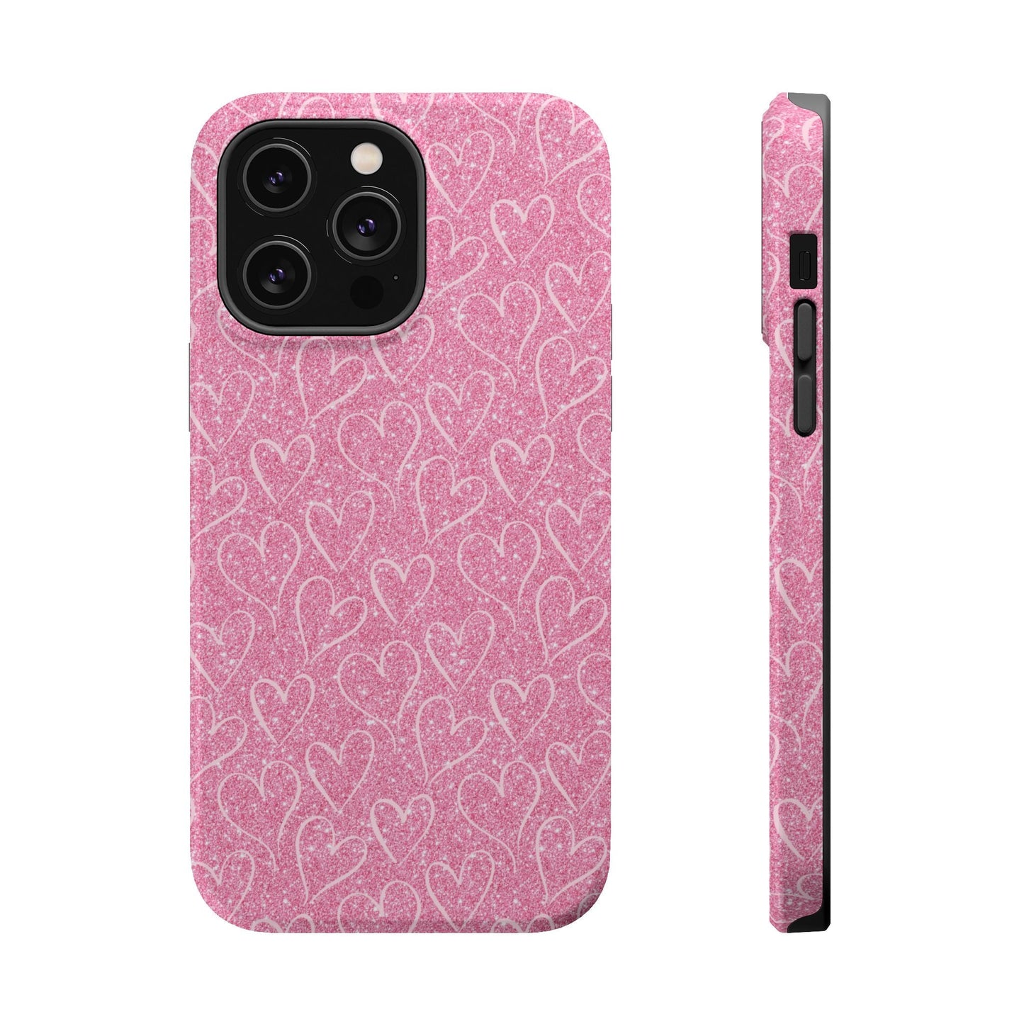 Shimmering Hearts MagSafe iPhone Case - BOGO Cases