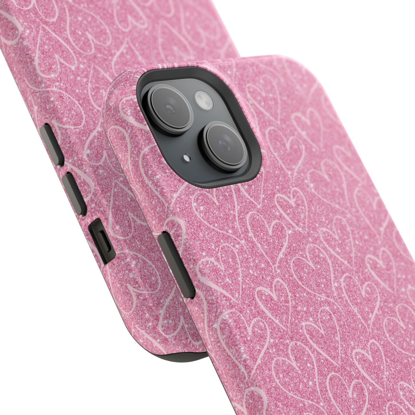 Shimmering Hearts MagSafe iPhone Case - BOGO Cases