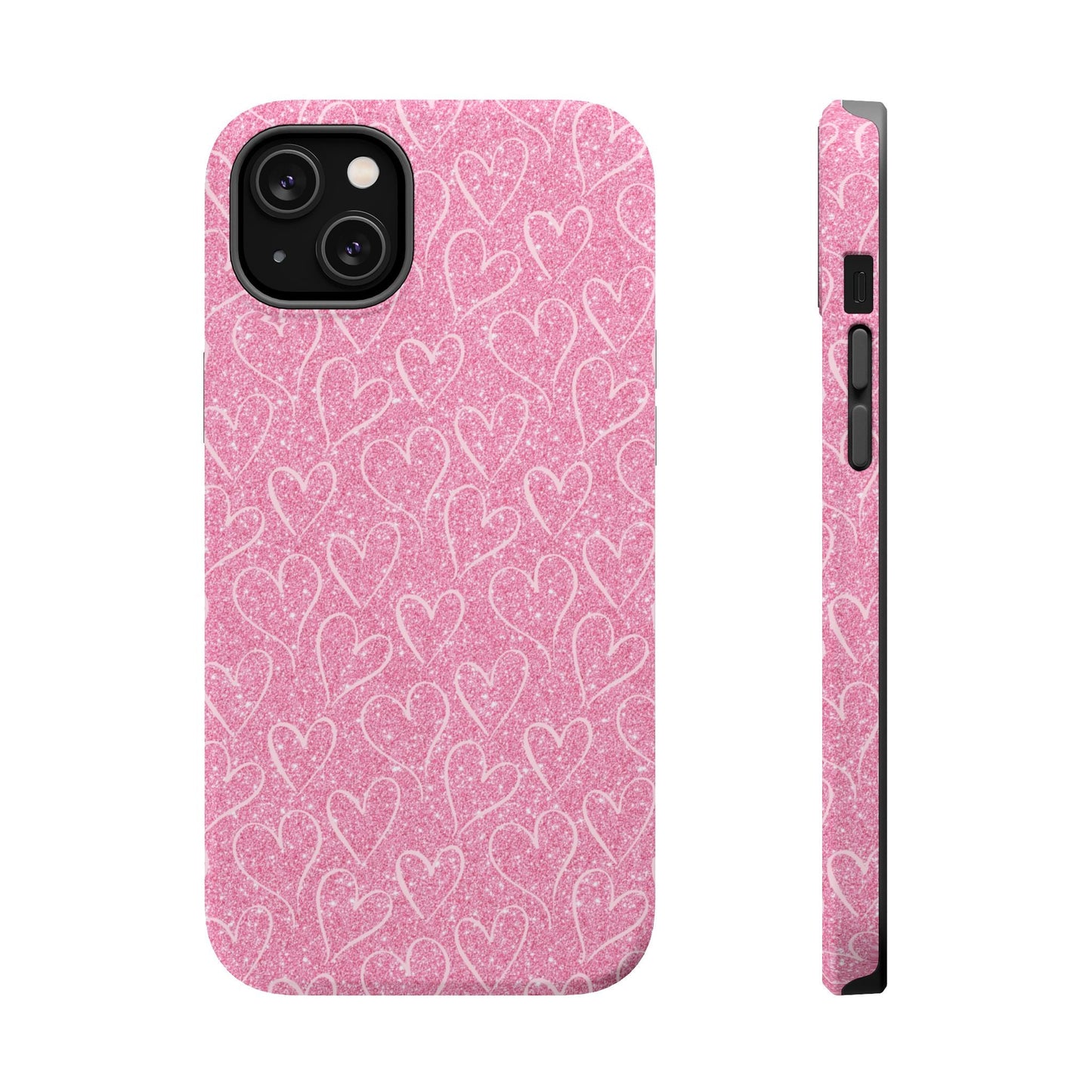 Shimmering Hearts MagSafe iPhone Case - BOGO Cases