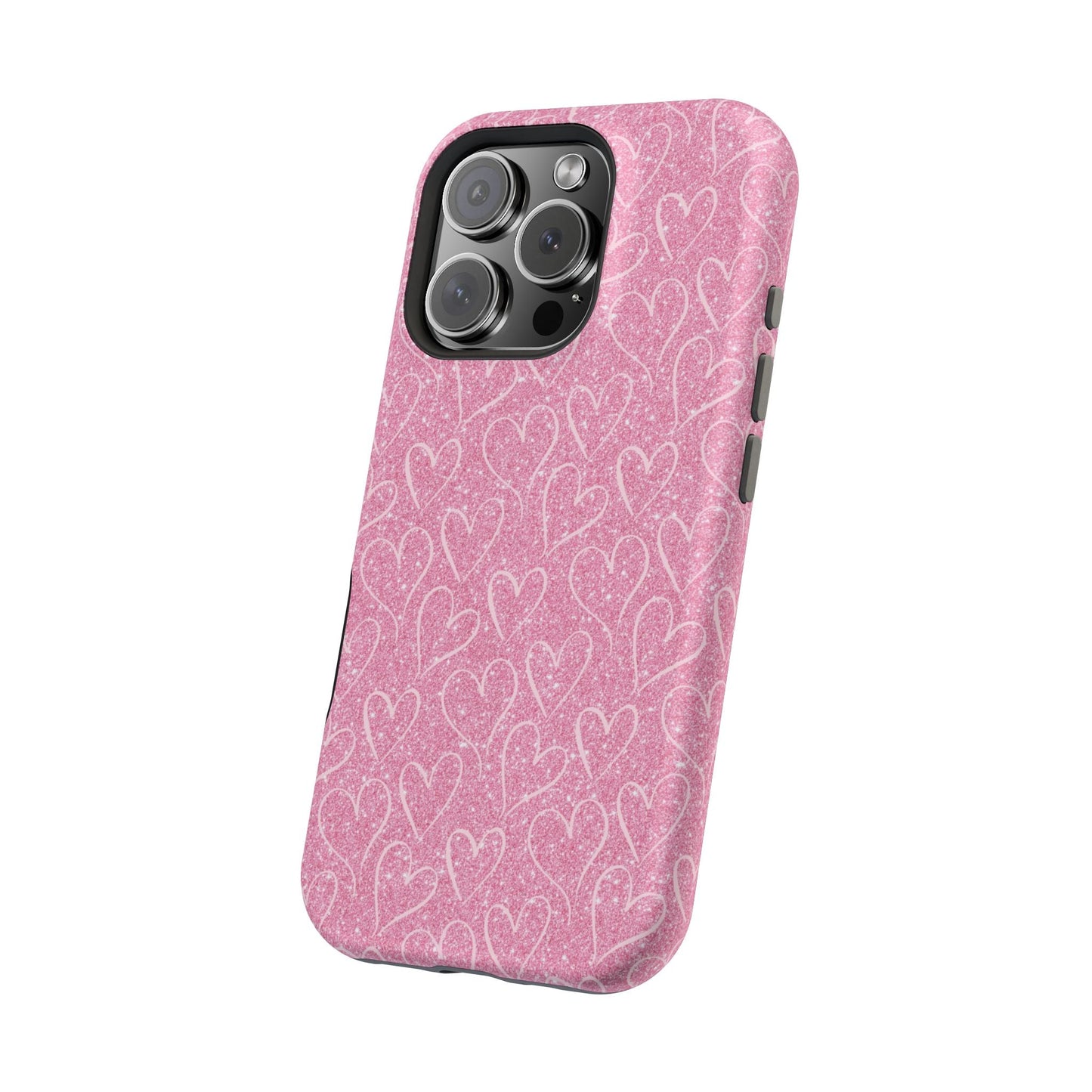 Shimmering Hearts MagSafe iPhone Case - BOGO Cases