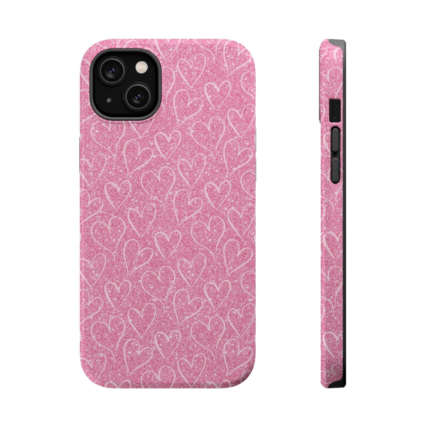 Shimmering Hearts MagSafe iPhone Case - BOGO Cases