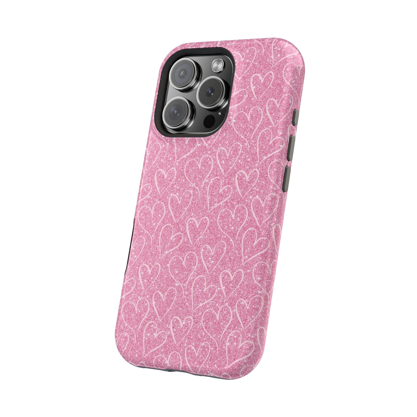 Shimmering Hearts MagSafe iPhone Case - BOGO Cases