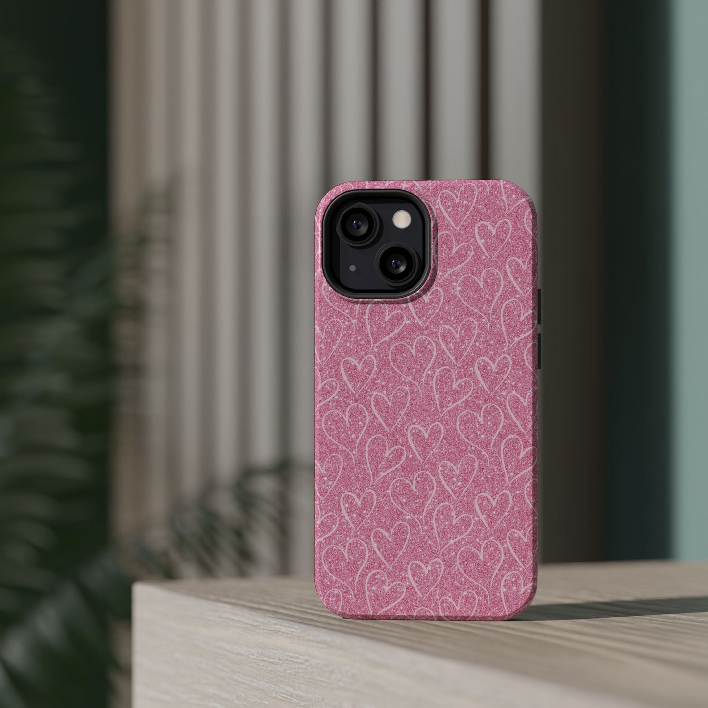 Shimmering Hearts MagSafe iPhone Case - BOGO Cases