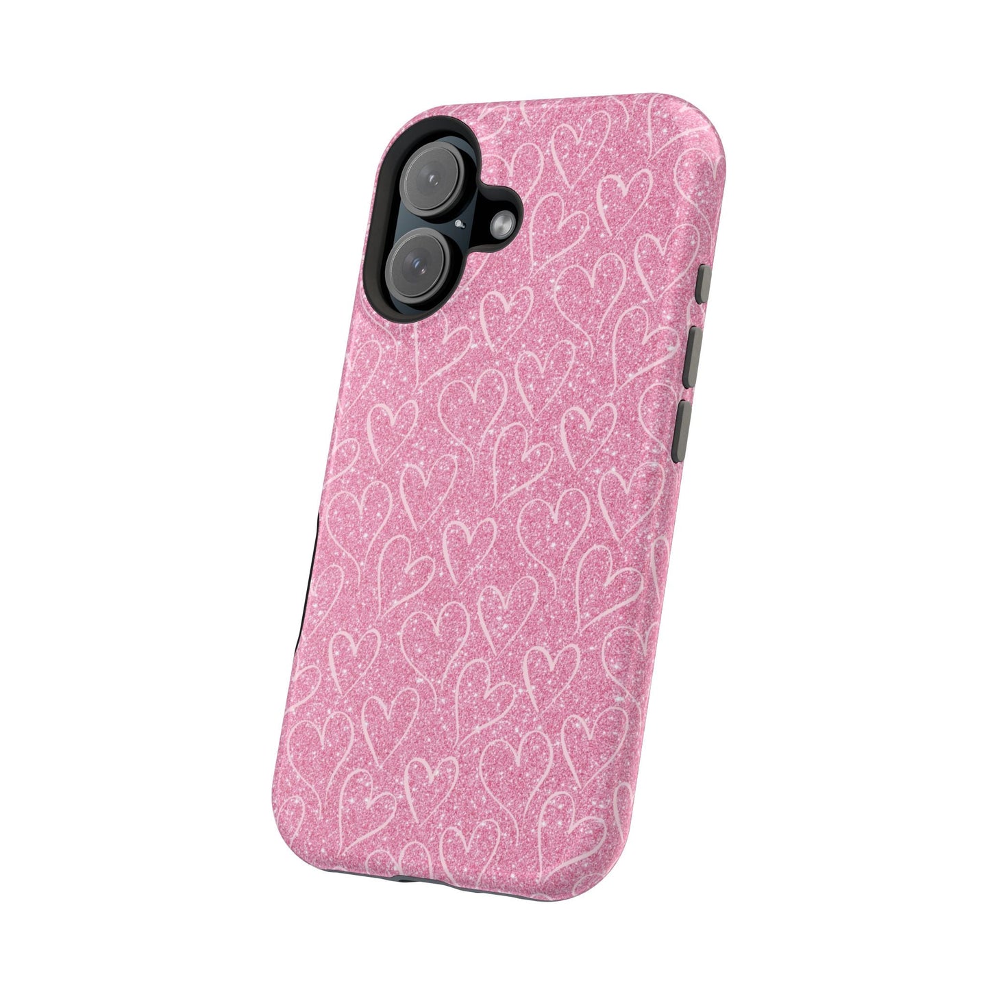 Shimmering Hearts MagSafe iPhone Case - BOGO Cases