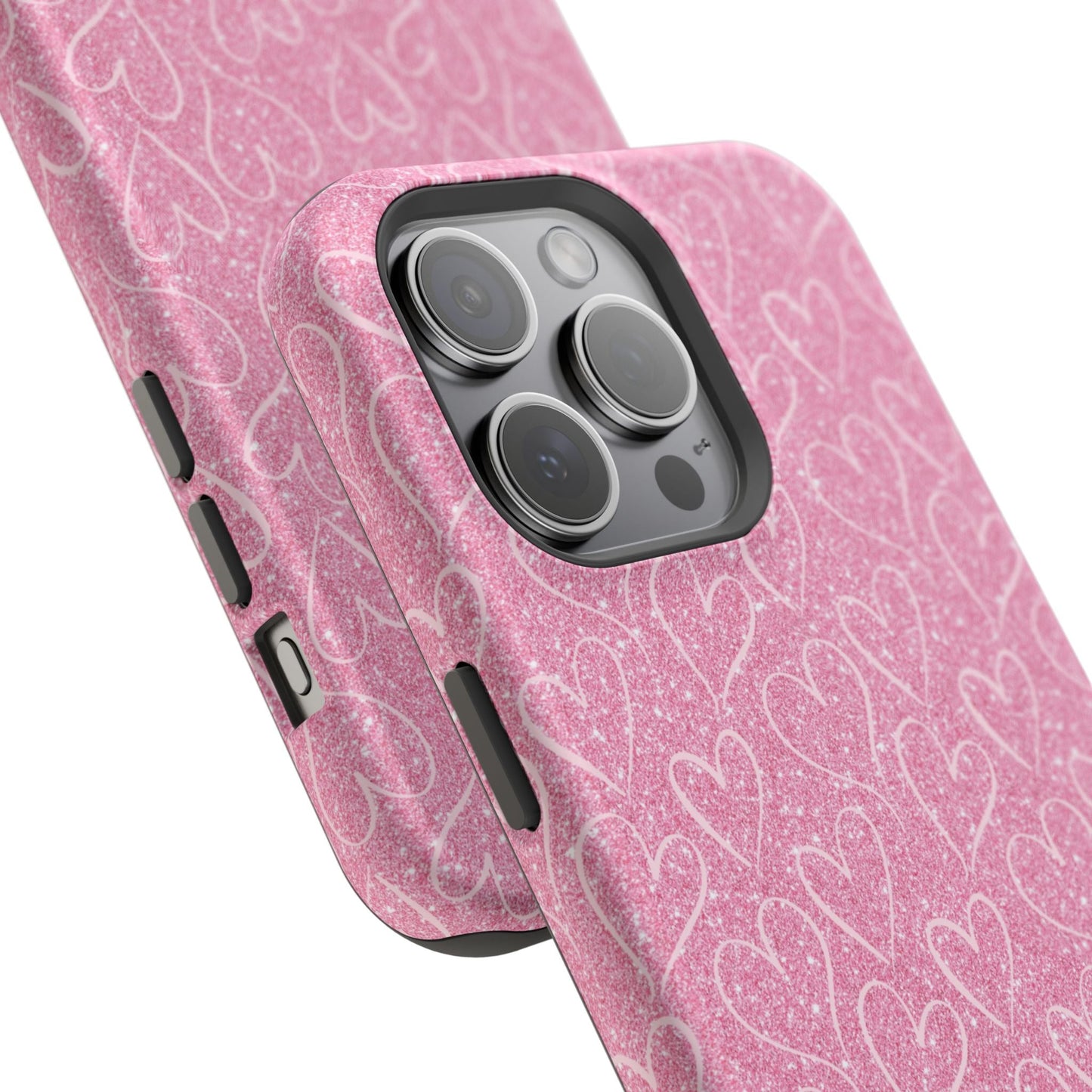 Shimmering Hearts MagSafe iPhone Case - BOGO Cases