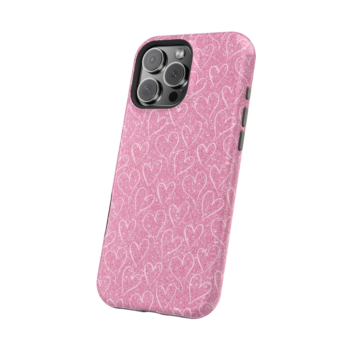 Shimmering Hearts MagSafe iPhone Case - BOGO Cases