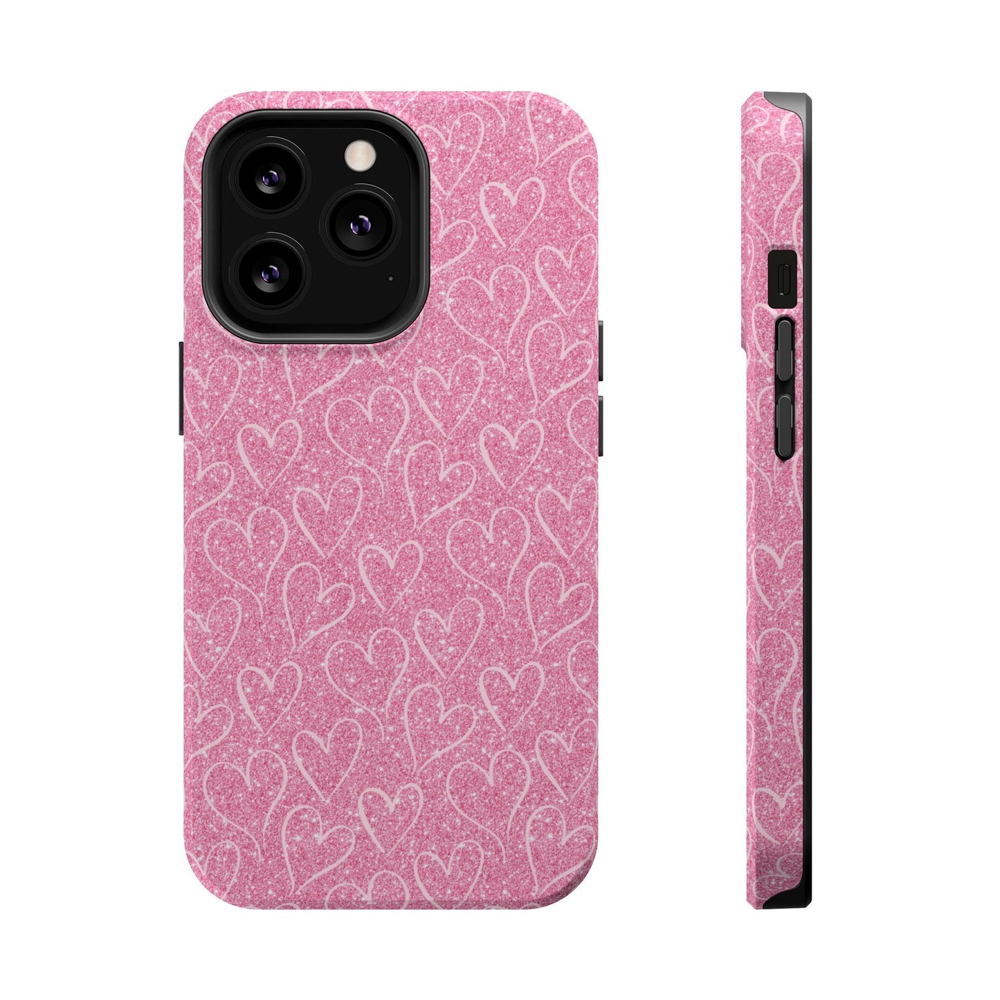 Shimmering Hearts MagSafe iPhone Case - BOGO Cases