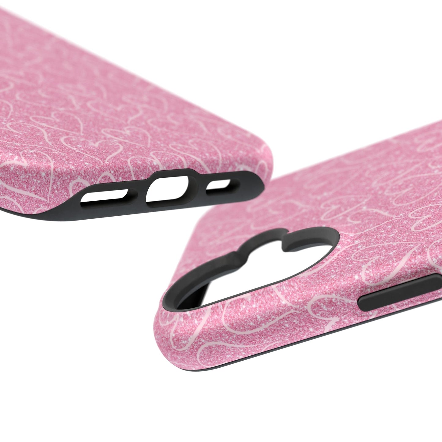 Shimmering Hearts MagSafe iPhone Case - BOGO Cases