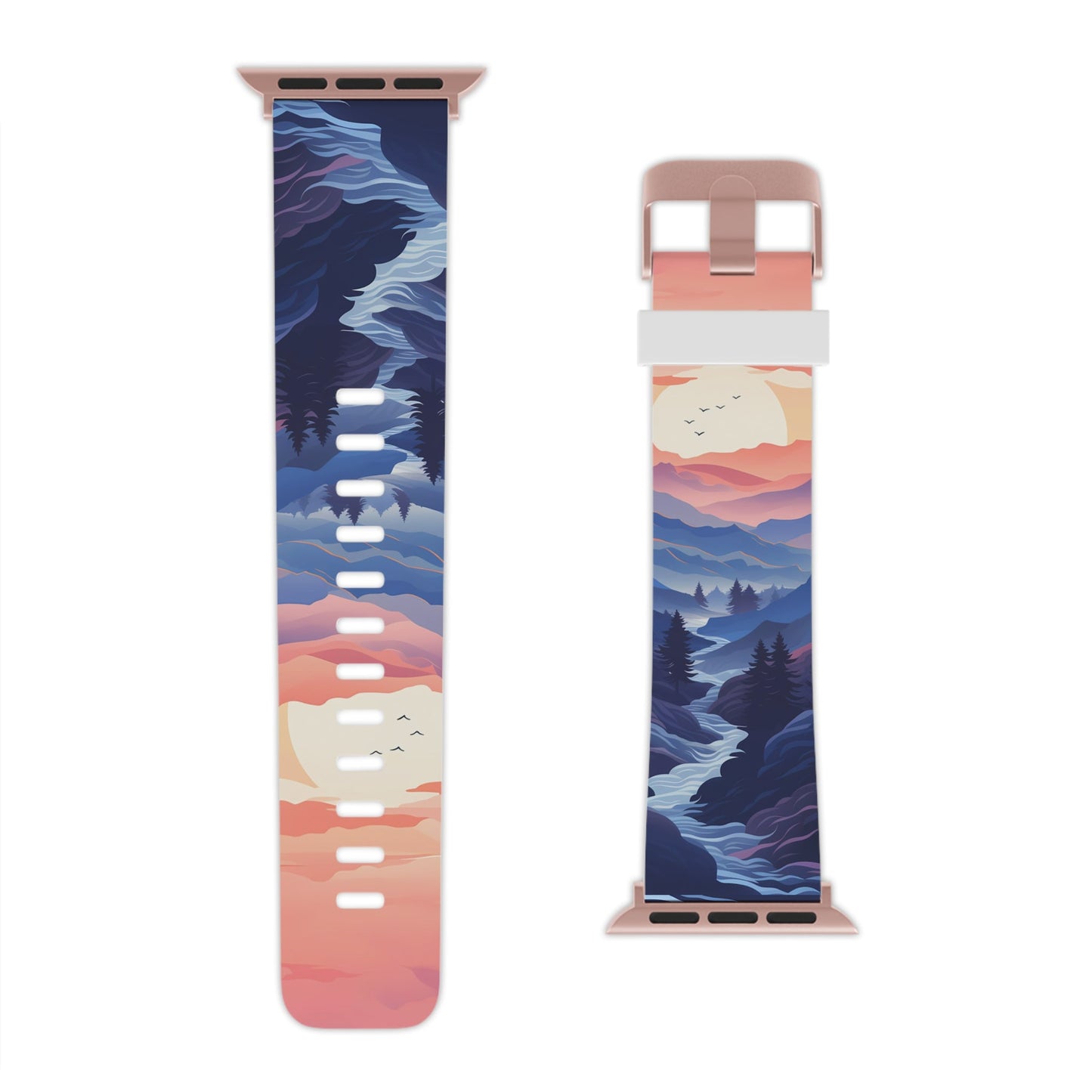 Smokey Mountains Pastel Apple Watch Band - BOGO Cases