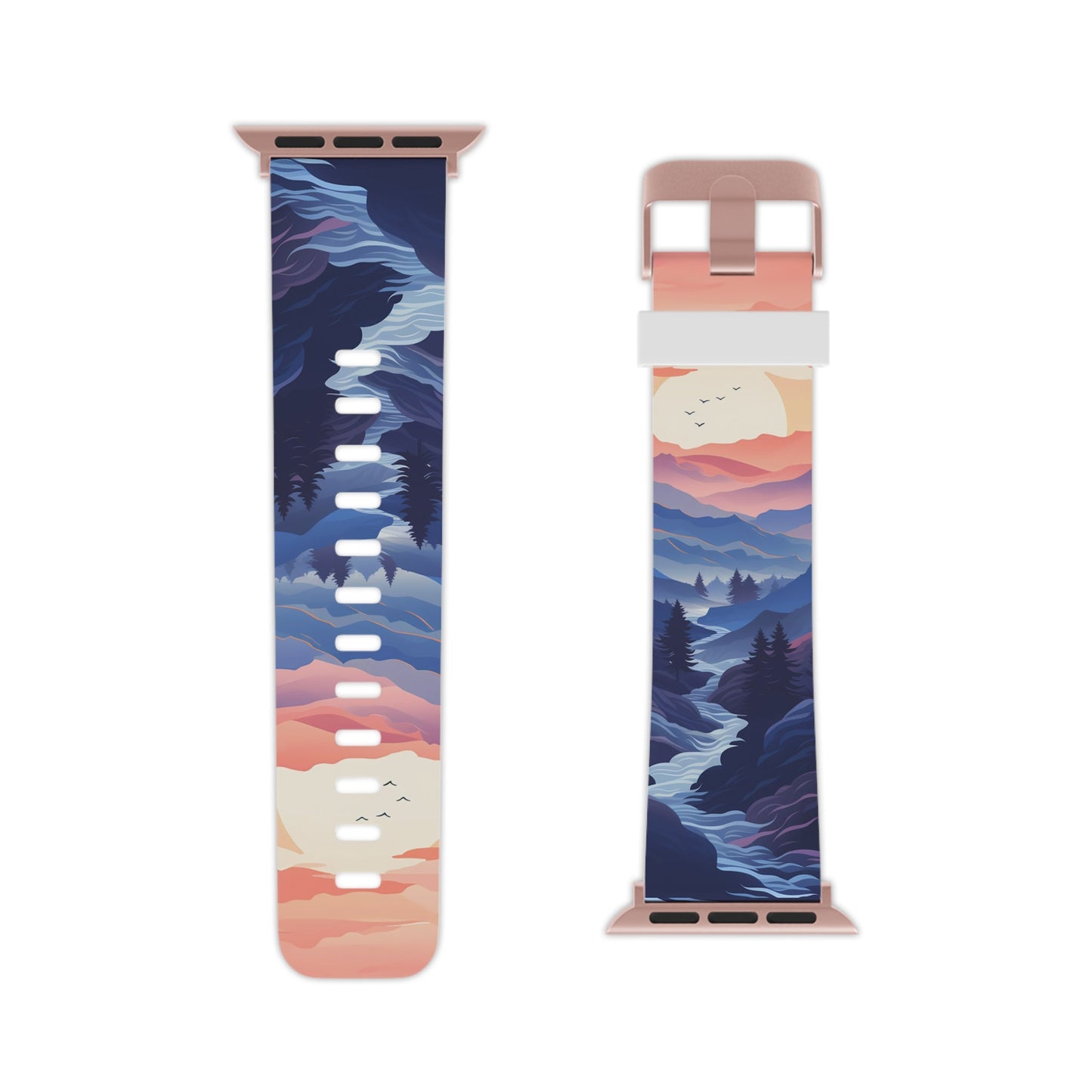 Smokey Mountains Pastel Apple Watch Band - BOGO Cases