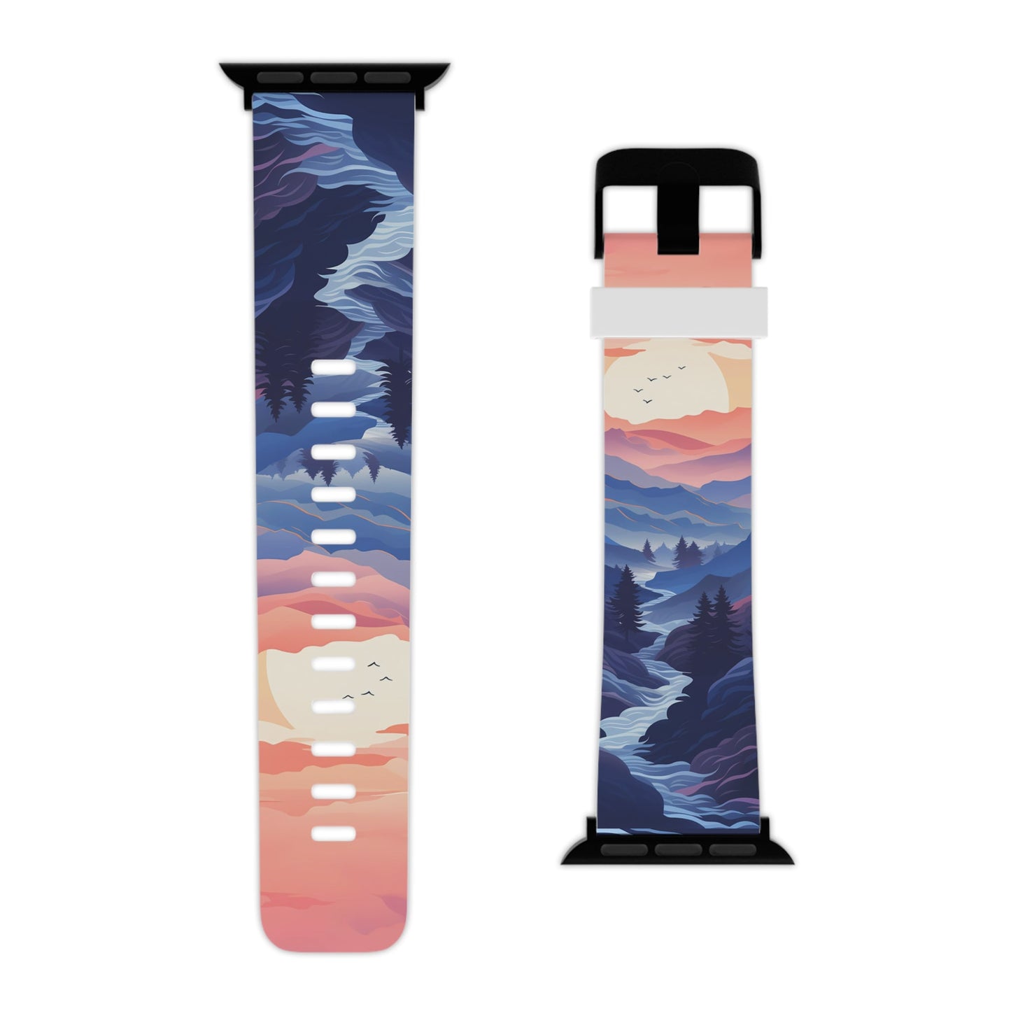 Smokey Mountains Pastel Apple Watch Band - BOGO Cases