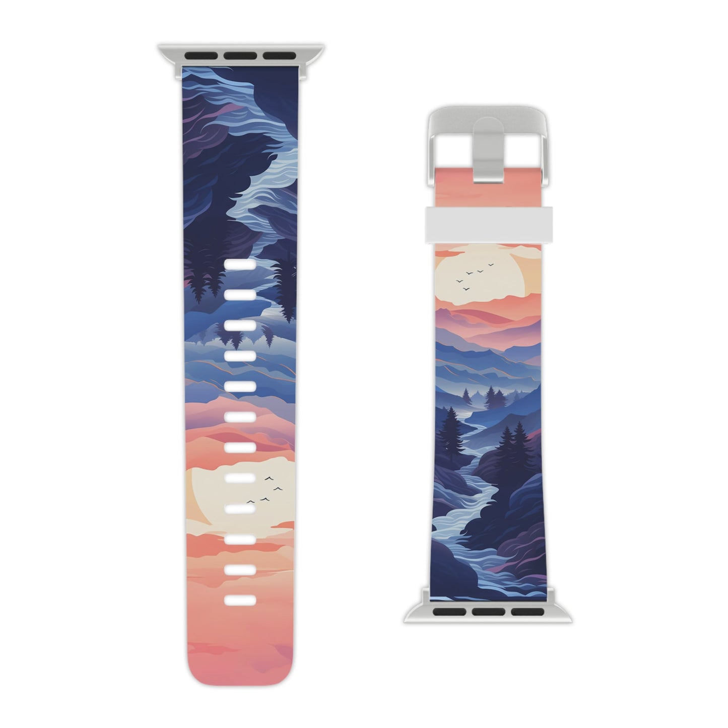 Smokey Mountains Pastel Apple Watch Band - BOGO Cases