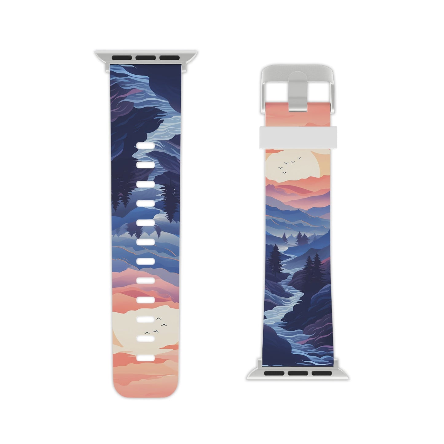 Smokey Mountains Pastel Apple Watch Band - BOGO Cases