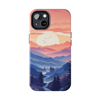 Smokey Mountains Pastel iPhone Case - BOGO Cases