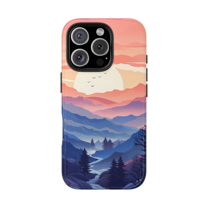 Smokey Mountains Pastel iPhone Case - BOGO Cases