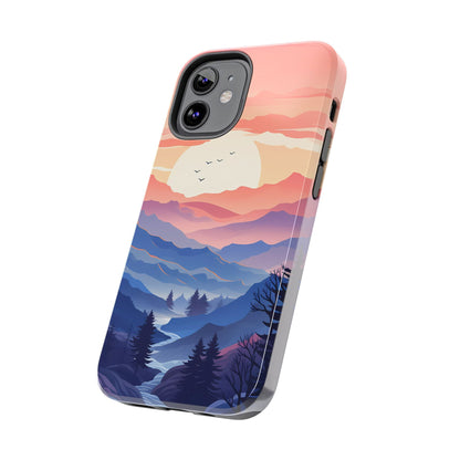 Smokey Mountains Pastel iPhone Case - BOGO Cases