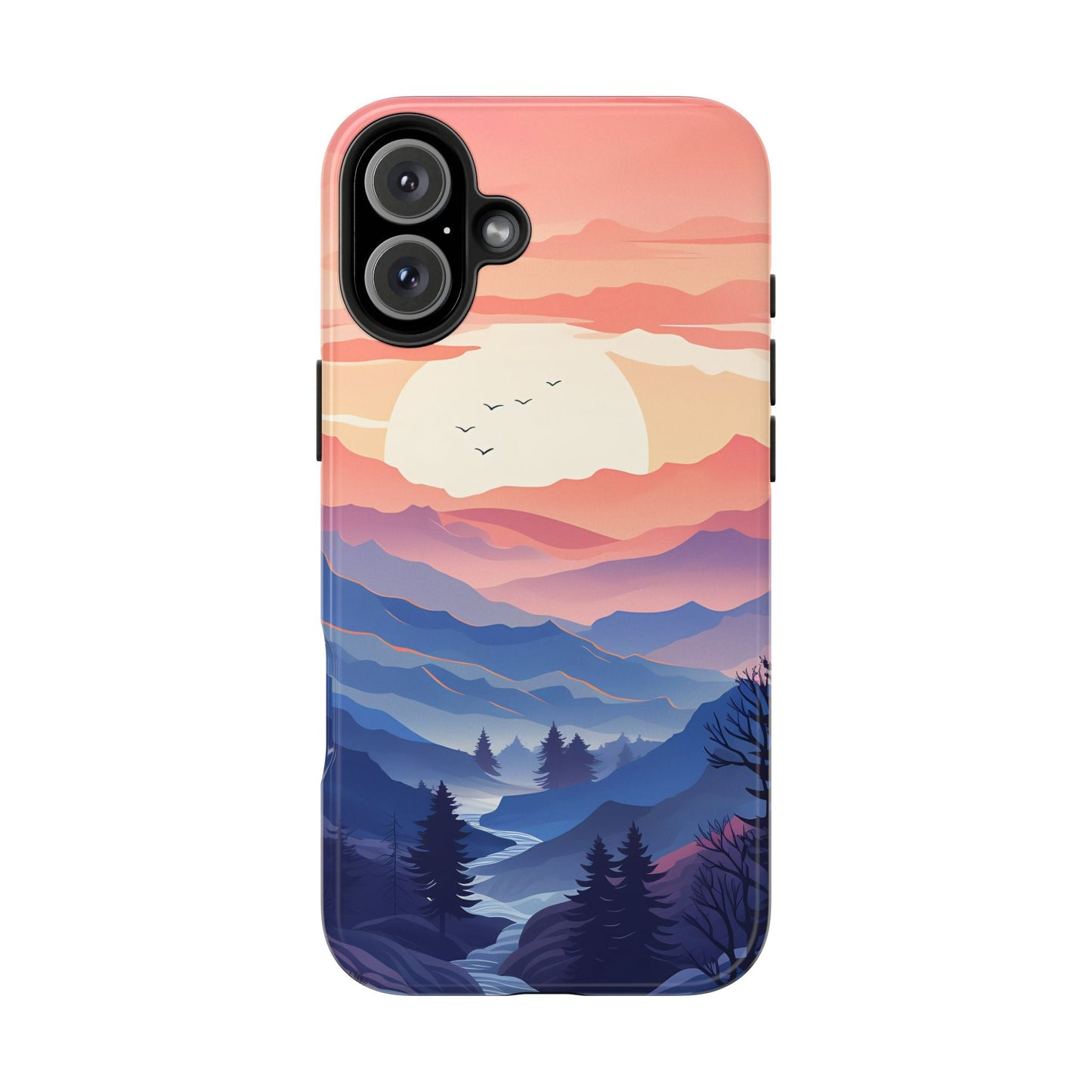 Smokey Mountains Pastel iPhone Case - BOGO Cases