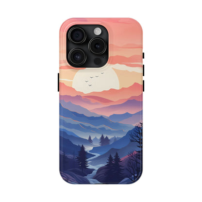 Smokey Mountains Pastel iPhone Case - BOGO Cases