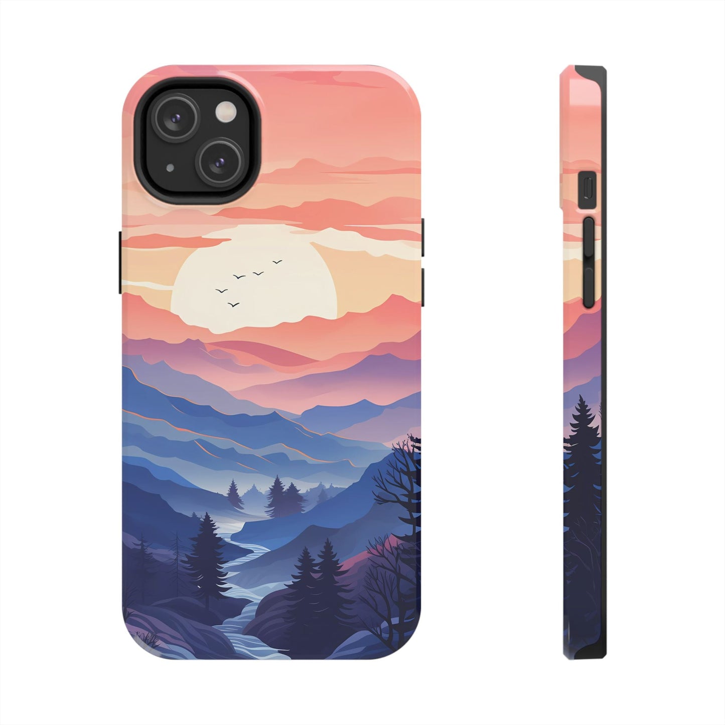 Smokey Mountains Pastel iPhone Case - BOGO Cases