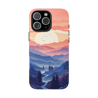 Smokey Mountains Pastel iPhone Case - BOGO Cases