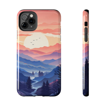 Smokey Mountains Pastel iPhone Case - BOGO Cases