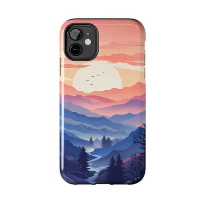 Smokey Mountains Pastel iPhone Case - BOGO Cases