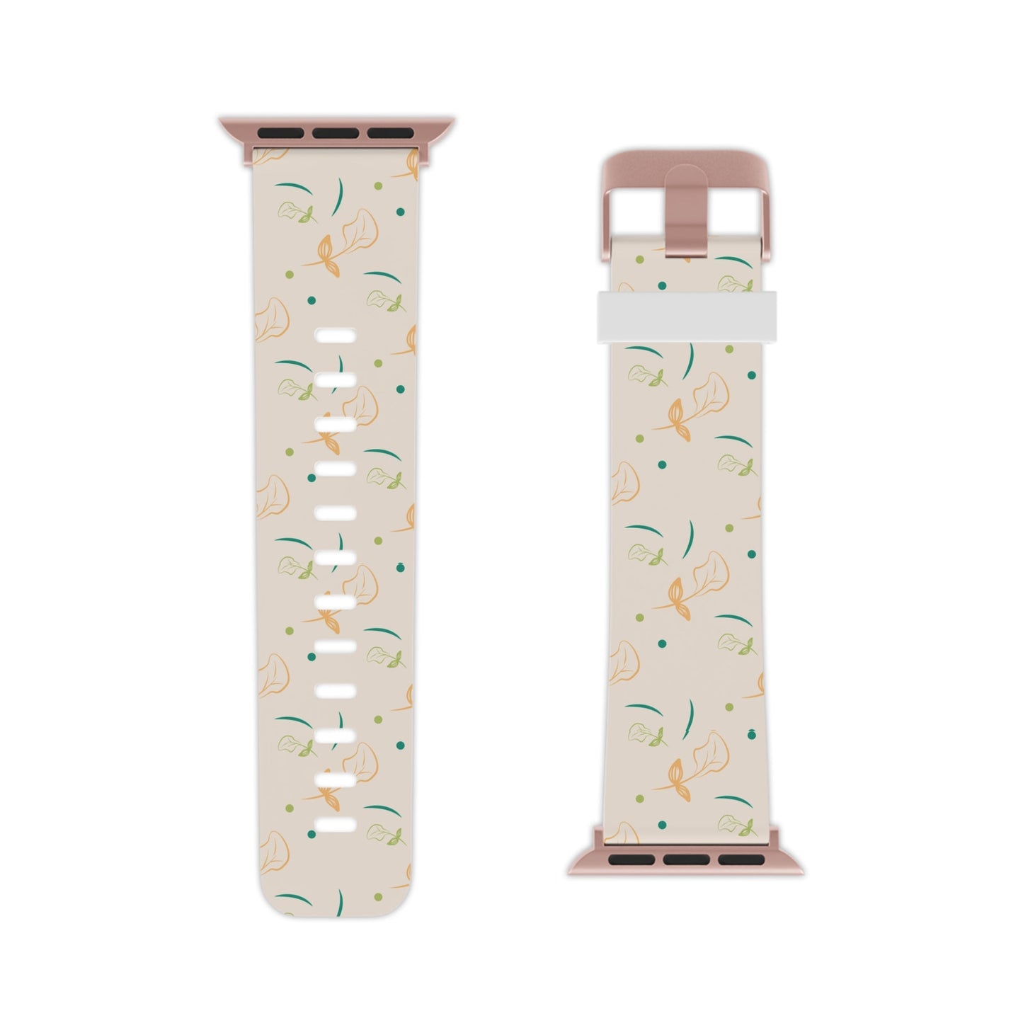 Soft Pastel Abstract Floral Apple Watch Band - BOGO Cases