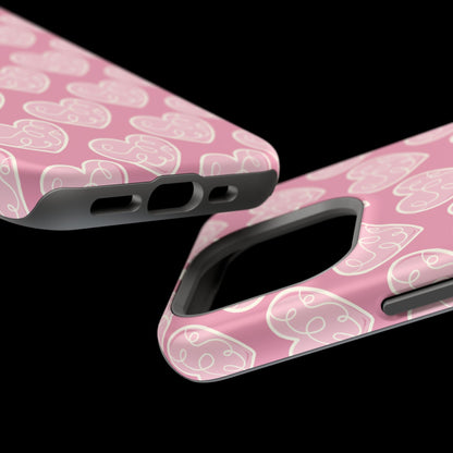 Soft Pink Hearts – MagSafe Case - BOGO Cases