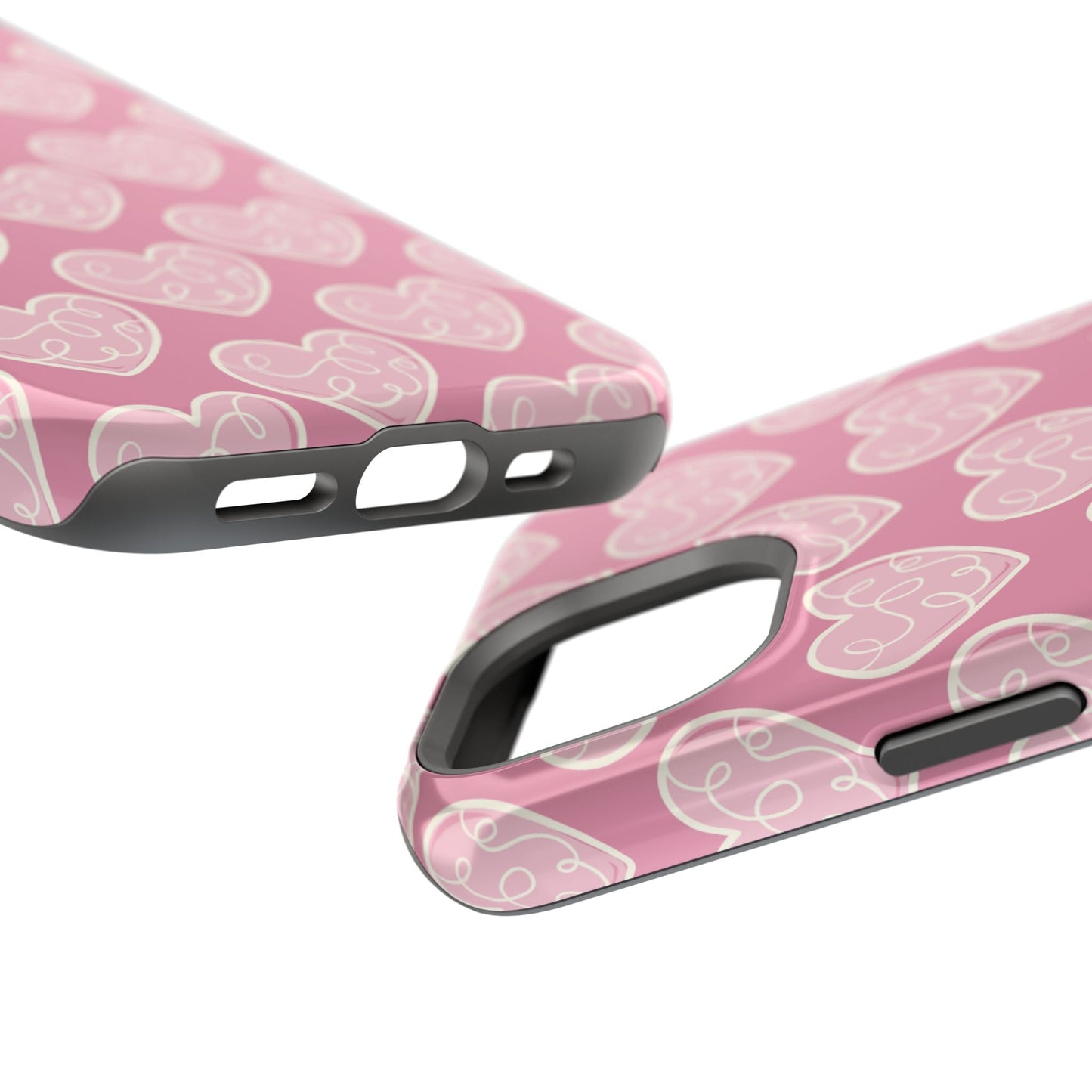 Soft Pink Hearts – MagSafe Case - BOGO Cases