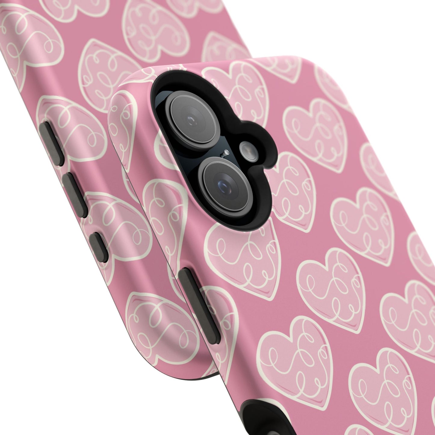 Soft Pink Hearts – MagSafe Case - BOGO Cases