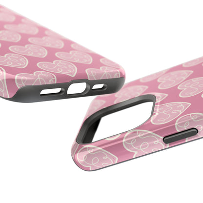 Soft Pink Hearts – MagSafe Case - BOGO Cases