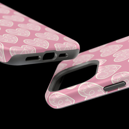 Soft Pink Hearts – MagSafe Case - BOGO Cases