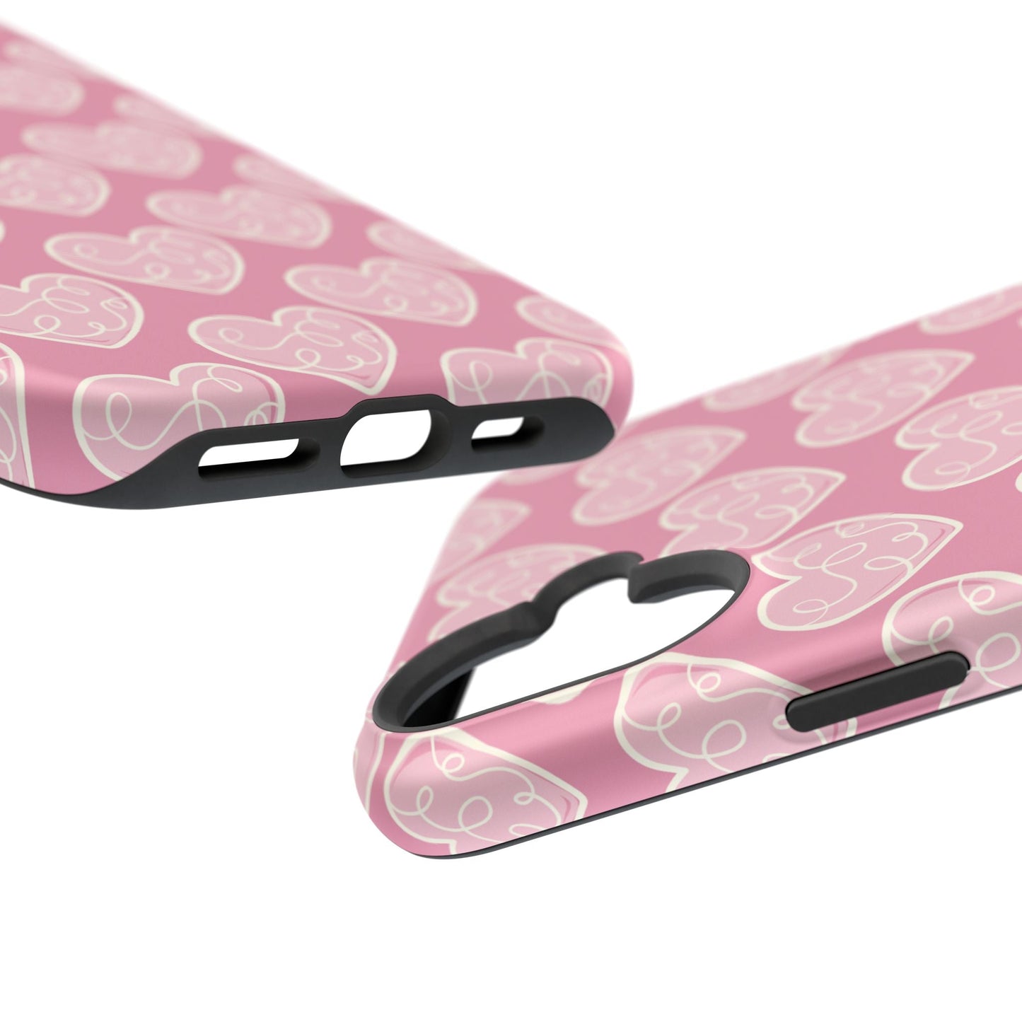 Soft Pink Hearts – MagSafe Case - BOGO Cases