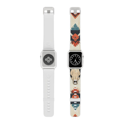 Southwestern Boho Skull Apple Watch Band | Rustic Chic Design - BOGO Cases