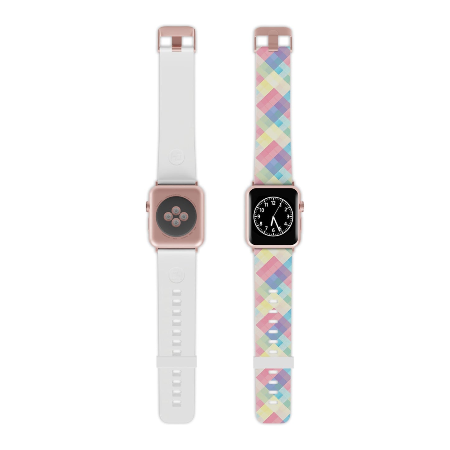 Spring Sonata Pastel Plaid Apple Watch Band - BOGO Cases