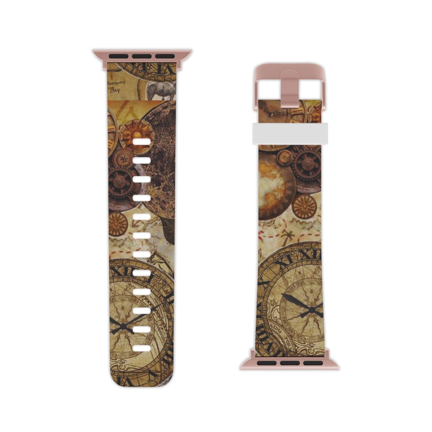 Steampunk Vintage Adventure Apple Watch Band - BOGO Cases