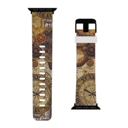 Steampunk Vintage Adventure Apple Watch Band - BOGO Cases