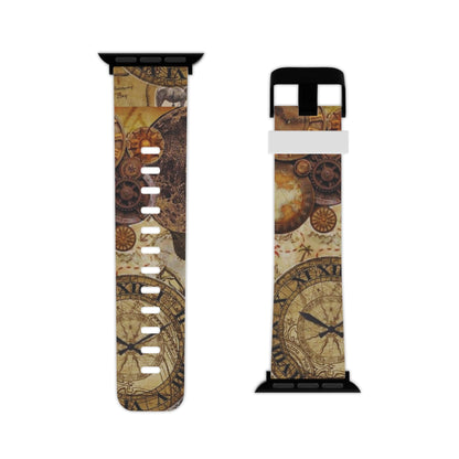 Steampunk Vintage Adventure Apple Watch Band - BOGO Cases
