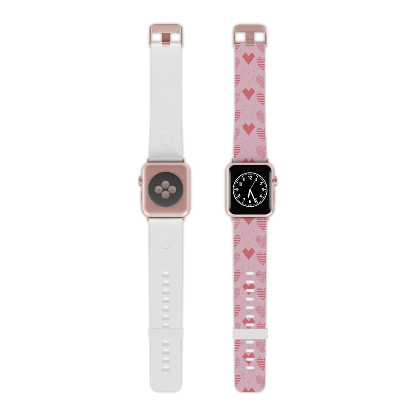 Striped Hearts Apple Watch Band - BOGO Cases