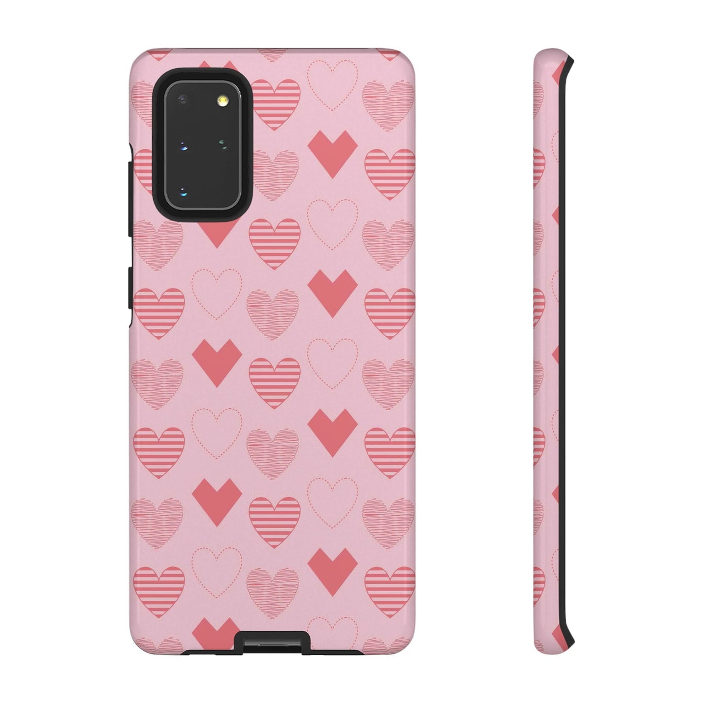 Striped Hearts Samsung Galaxy Case - BOGO Cases