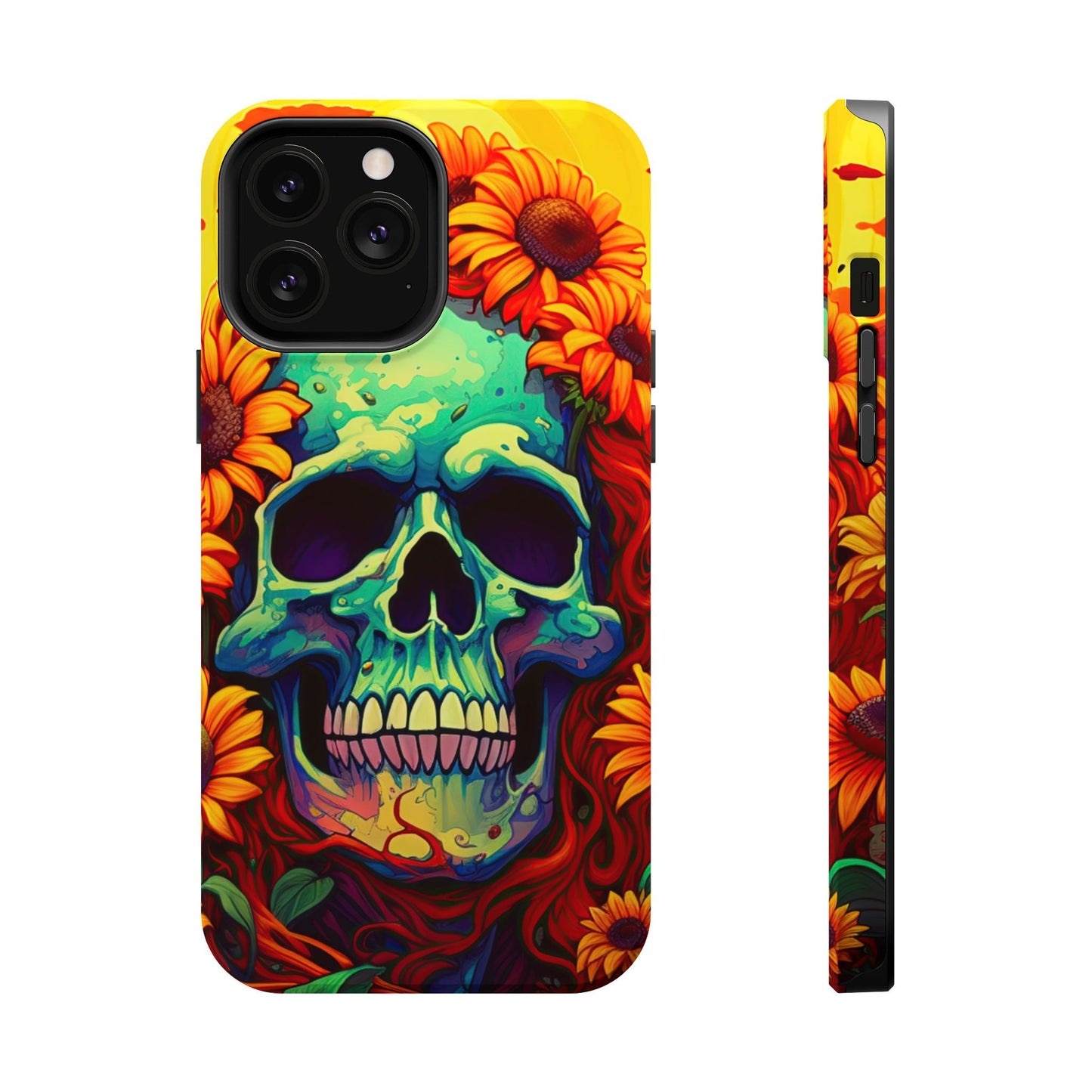 Sun Kissed Skull MagSafe iPhone Case - BOGO Cases